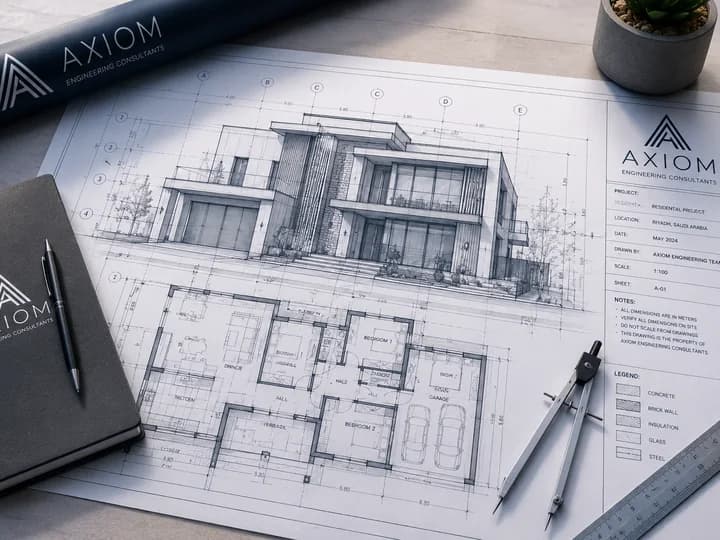 Engineering notes and documents representing Axiom technical insights